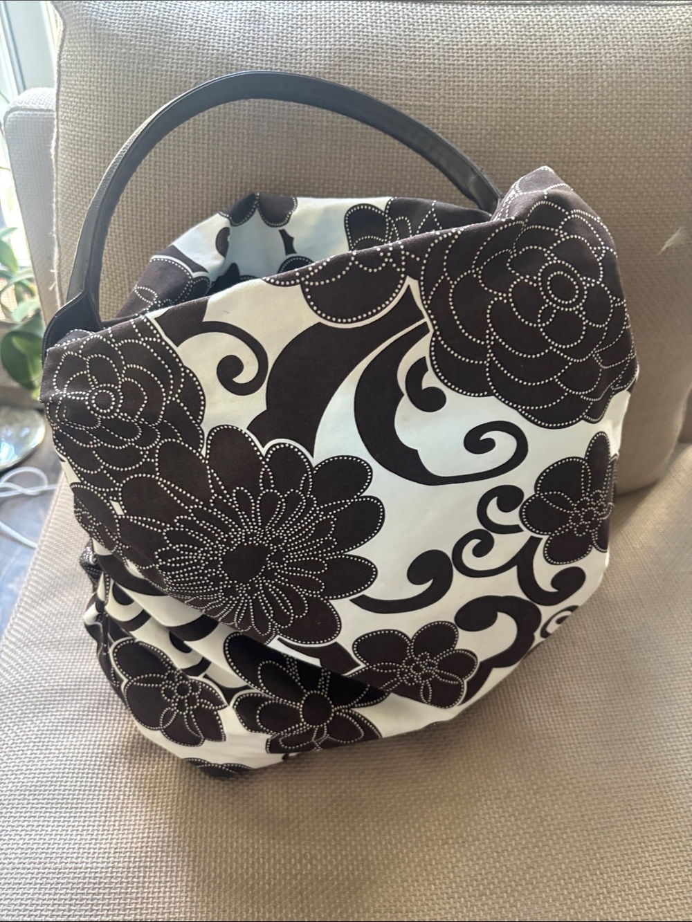 Saks Fifth Ave VIP Boho Tote - NWTags - orange or brown